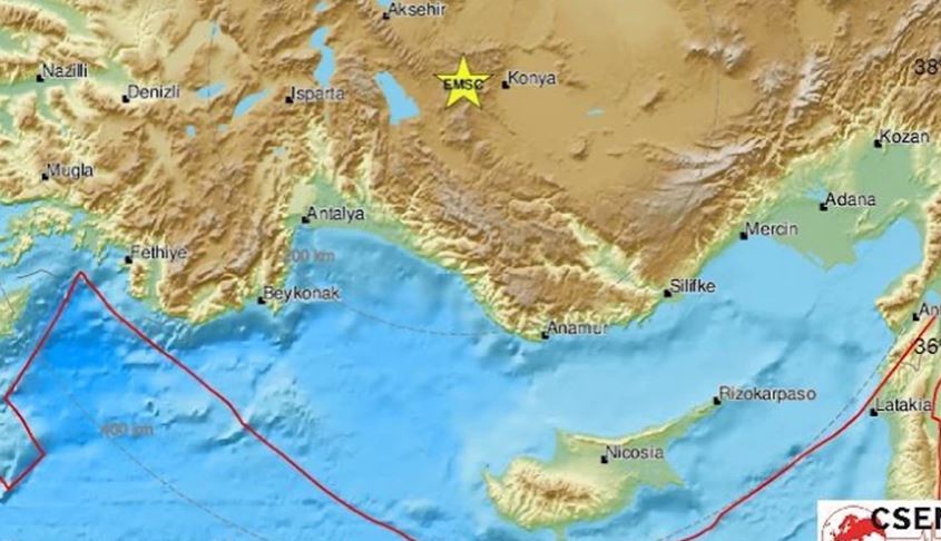 σεισμός Τουρκία - Ευρωμεσογειακό