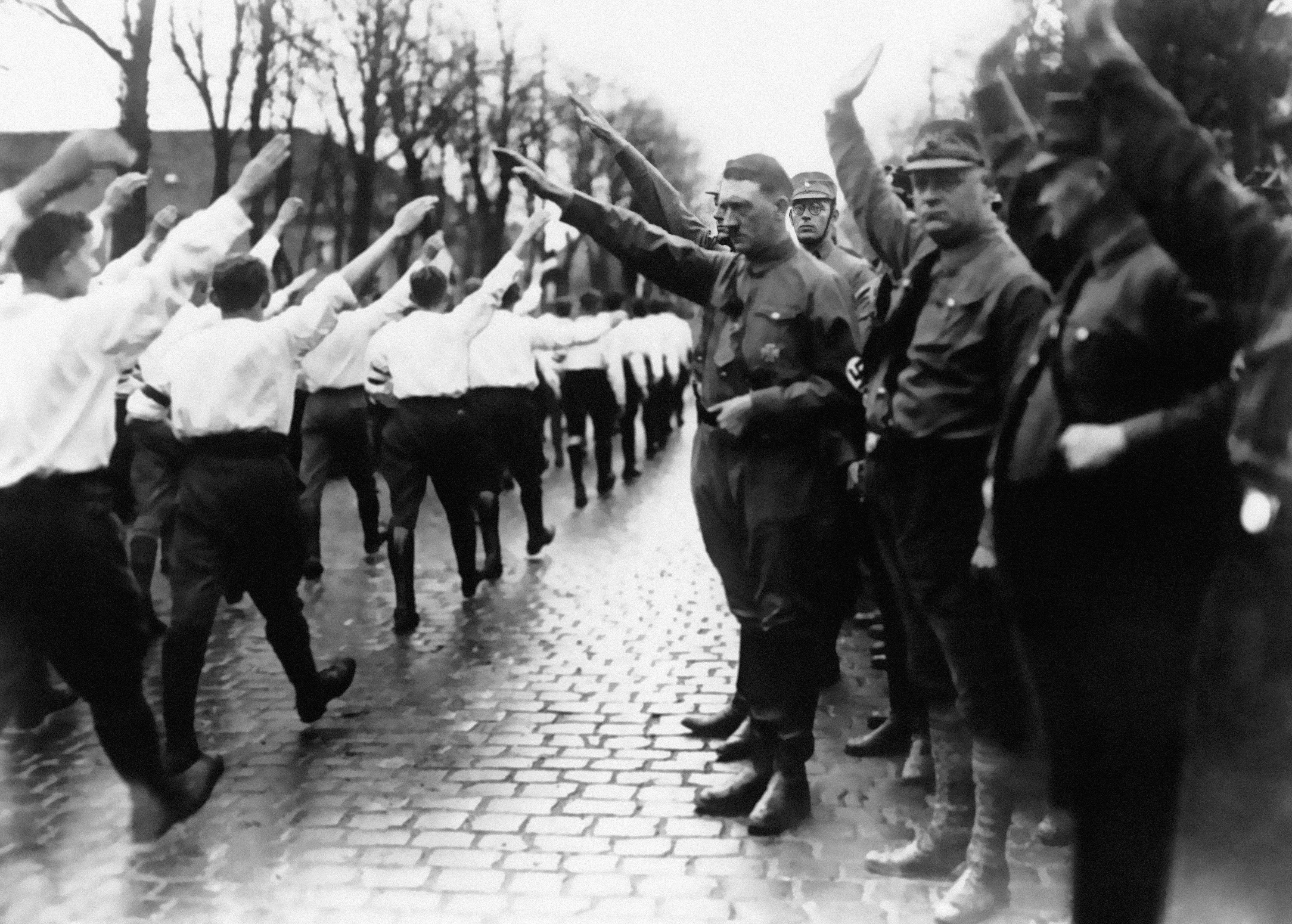 Ο Αδόλφος Χίτλερ άρχισε την καριέρα του από μια μπυραρία./ copyright AP PHOTOS