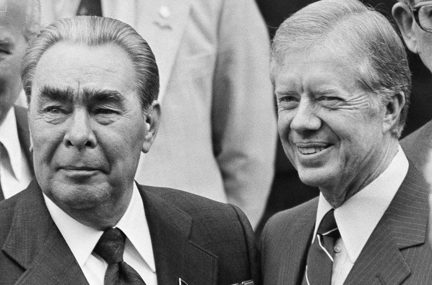 Κάρτερ και Μπρέζνιεφ τα είπαν πρωί πρωί./ copyright AP PHOTOS