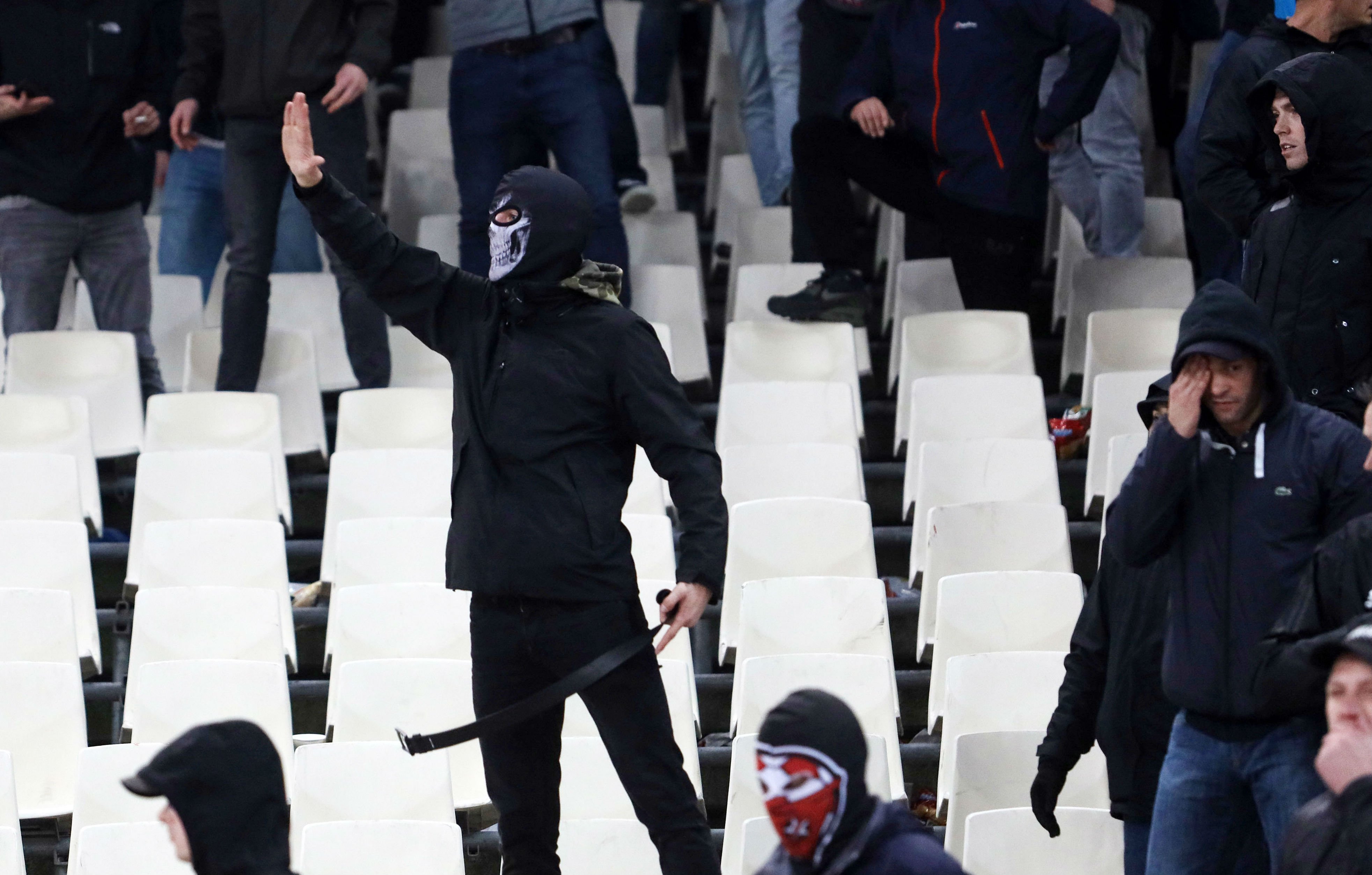 ΑΕΚ - Άγιαξ επεισόδια