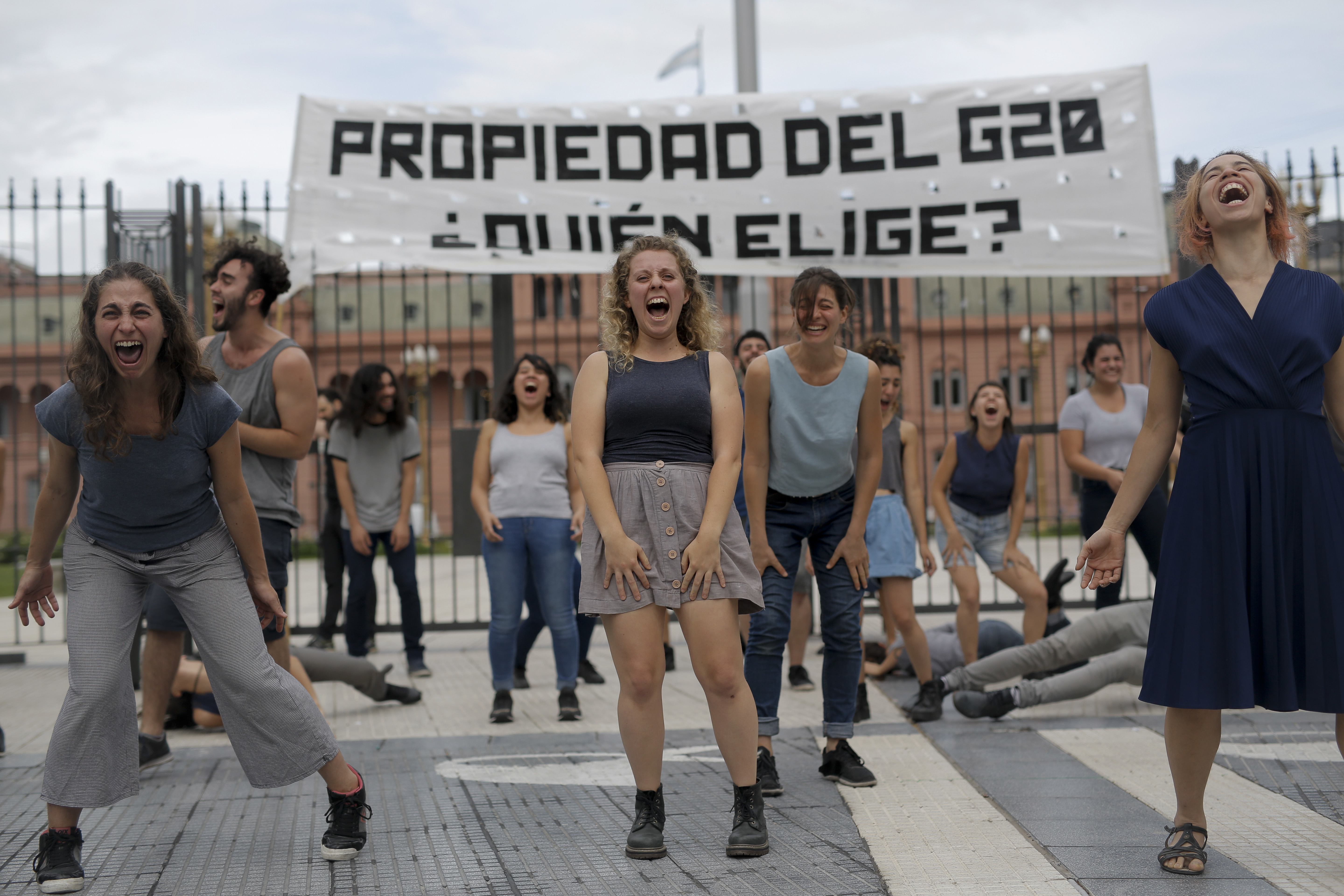 Διαδηλωτές στην Αργεντινή