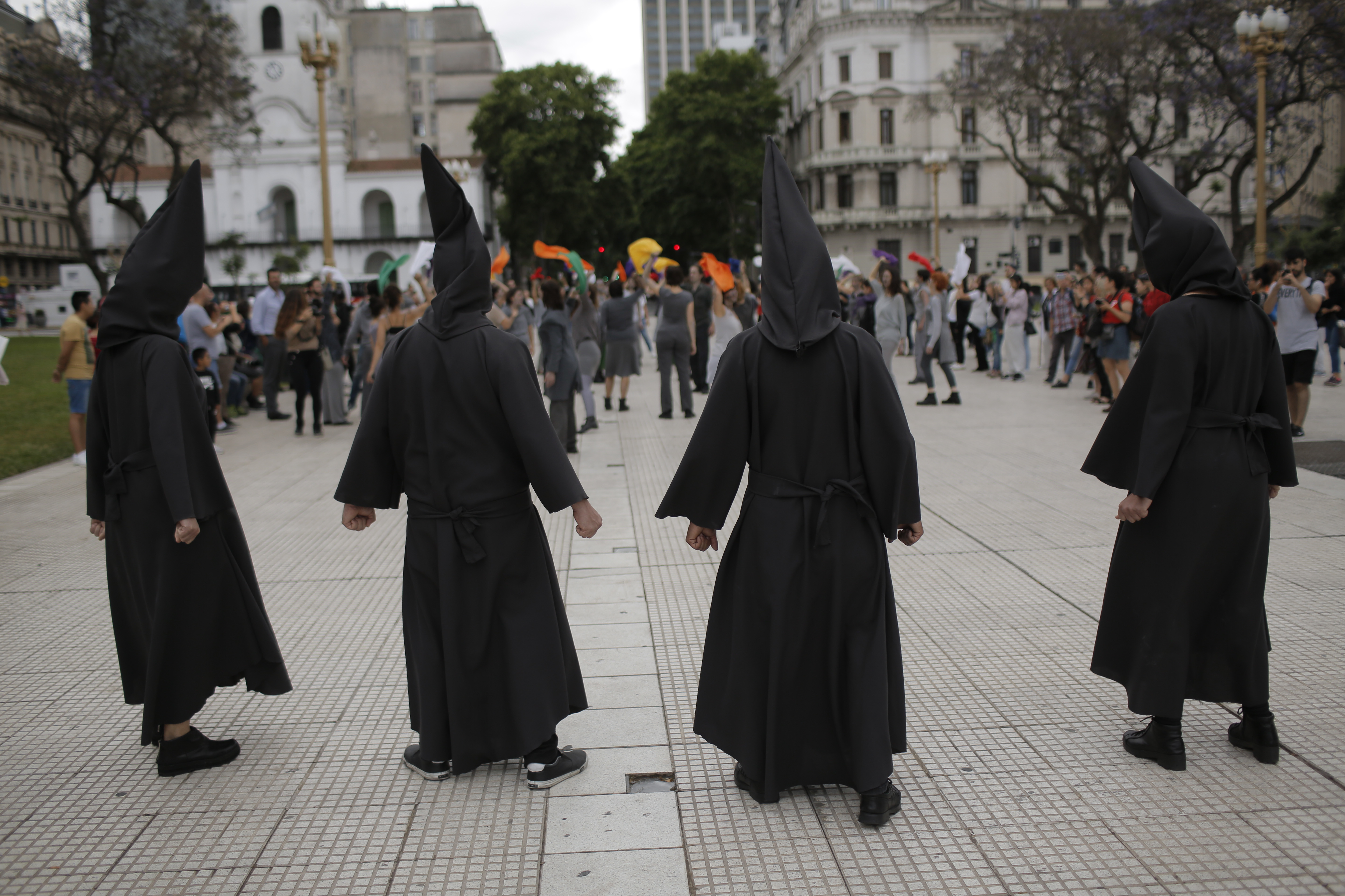 Διαδηλωτές στην Αργεντινή