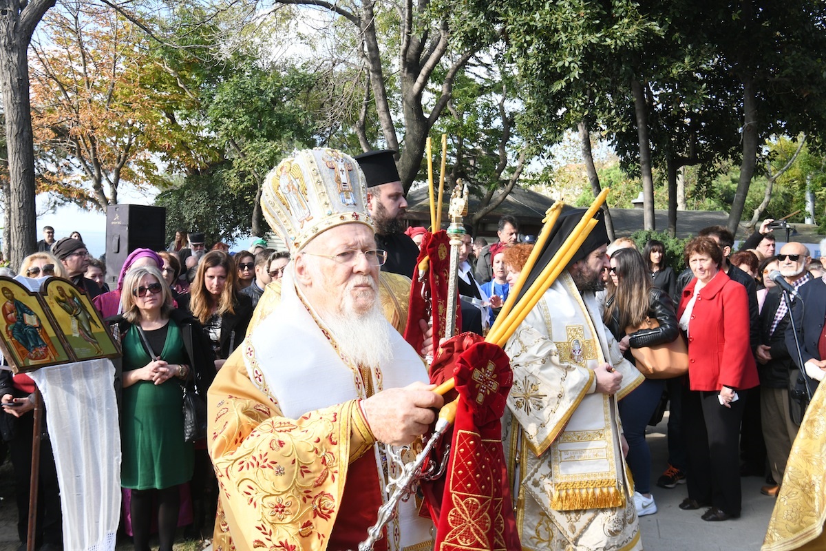 Ο Οικουμενικός Πατριάρχης Βαρθολομαίος 