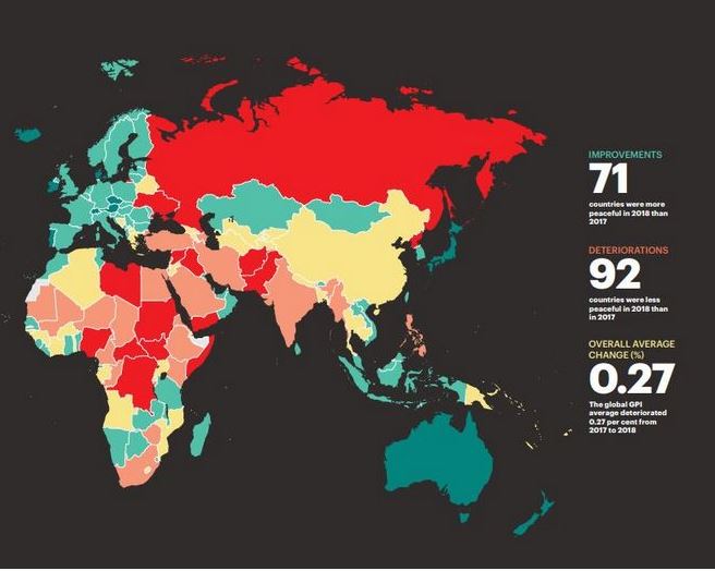 Οι πιο ασφαλείς χώρες στον κόσμο
