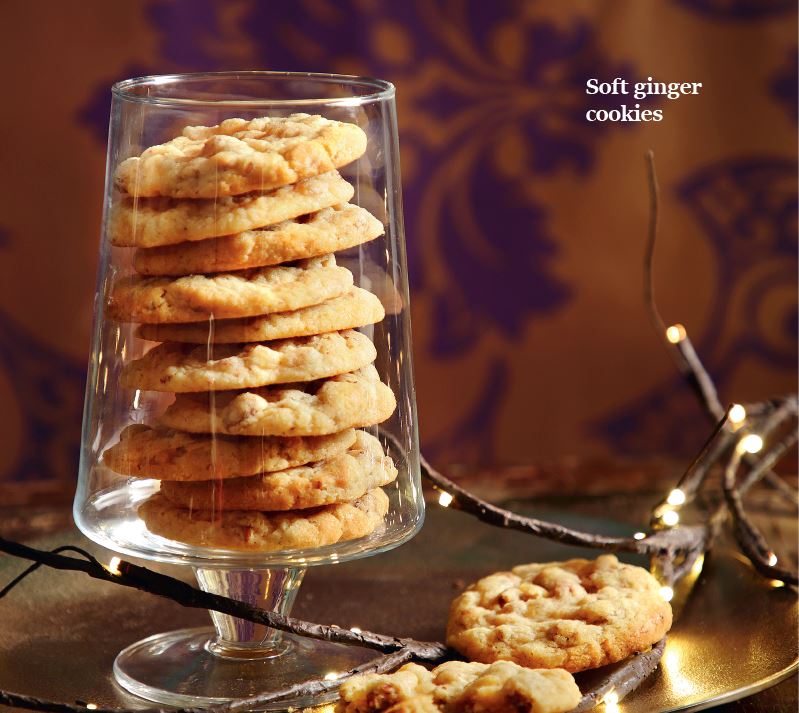 Soft ginger cookies