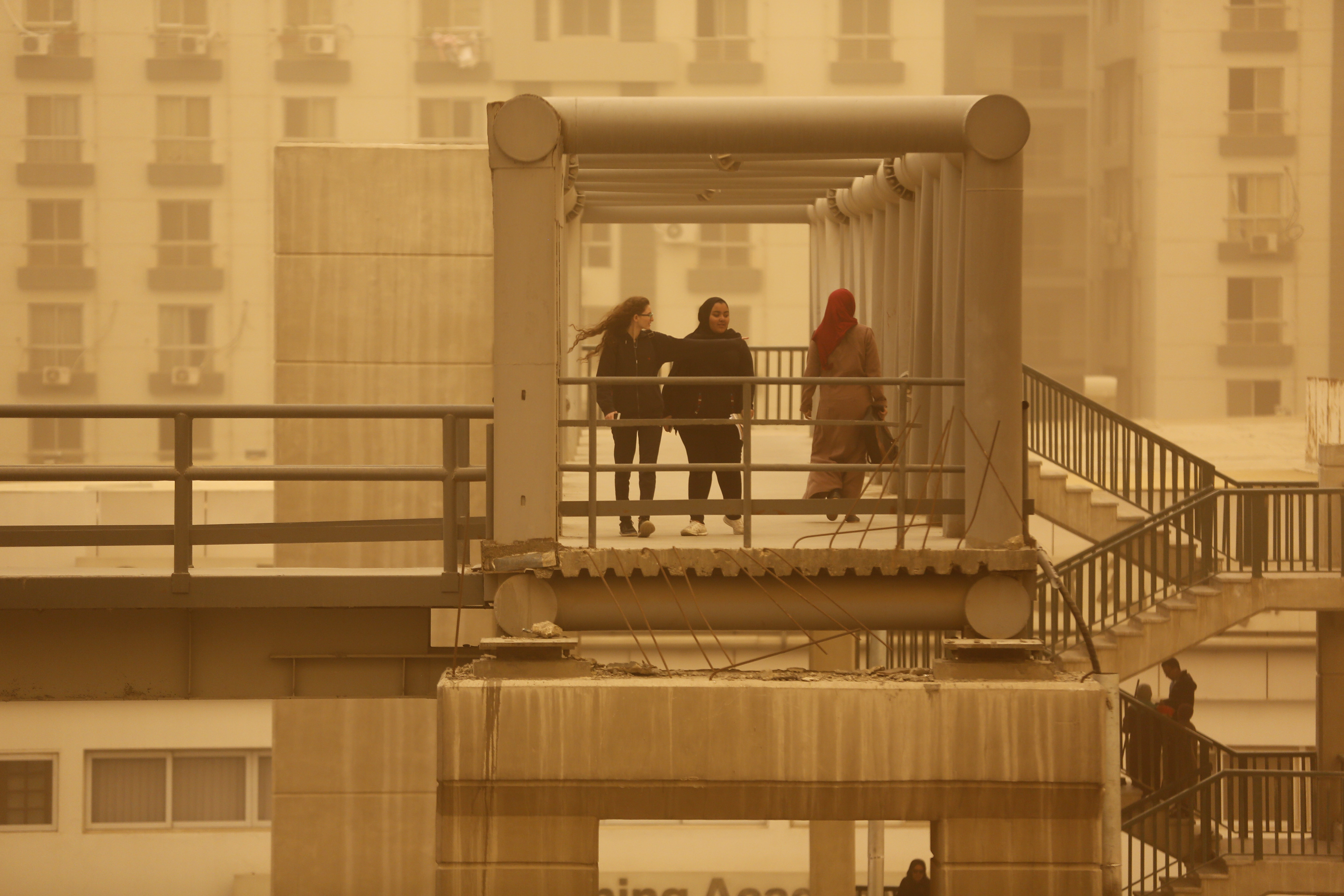 Αμμοθύελλα στο Κάιρο