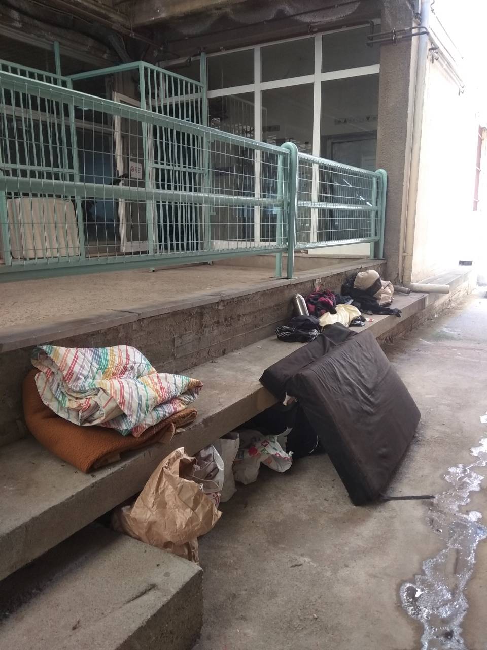 Άστεγοι στα νοσοκομεία