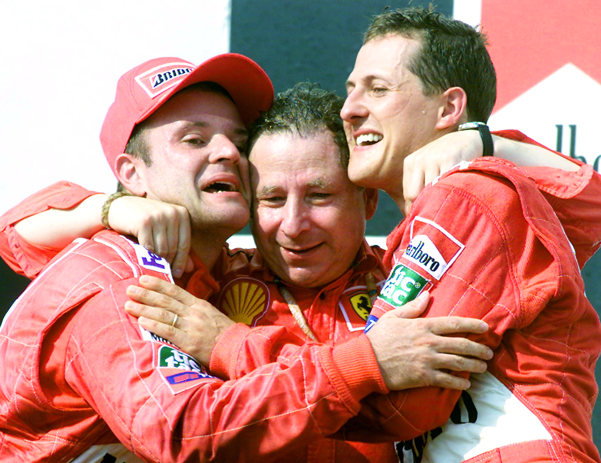 Michael Schumacher και Jean Todt (copyright: AP photo)