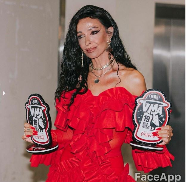 faceapp_-_foyreira.jpg FaceApp celebrities, Ελένη Φουρέιρα