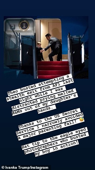 Ο γιος της Ιβάνκα Τραμπ «δαγκώνει» πράκτορα