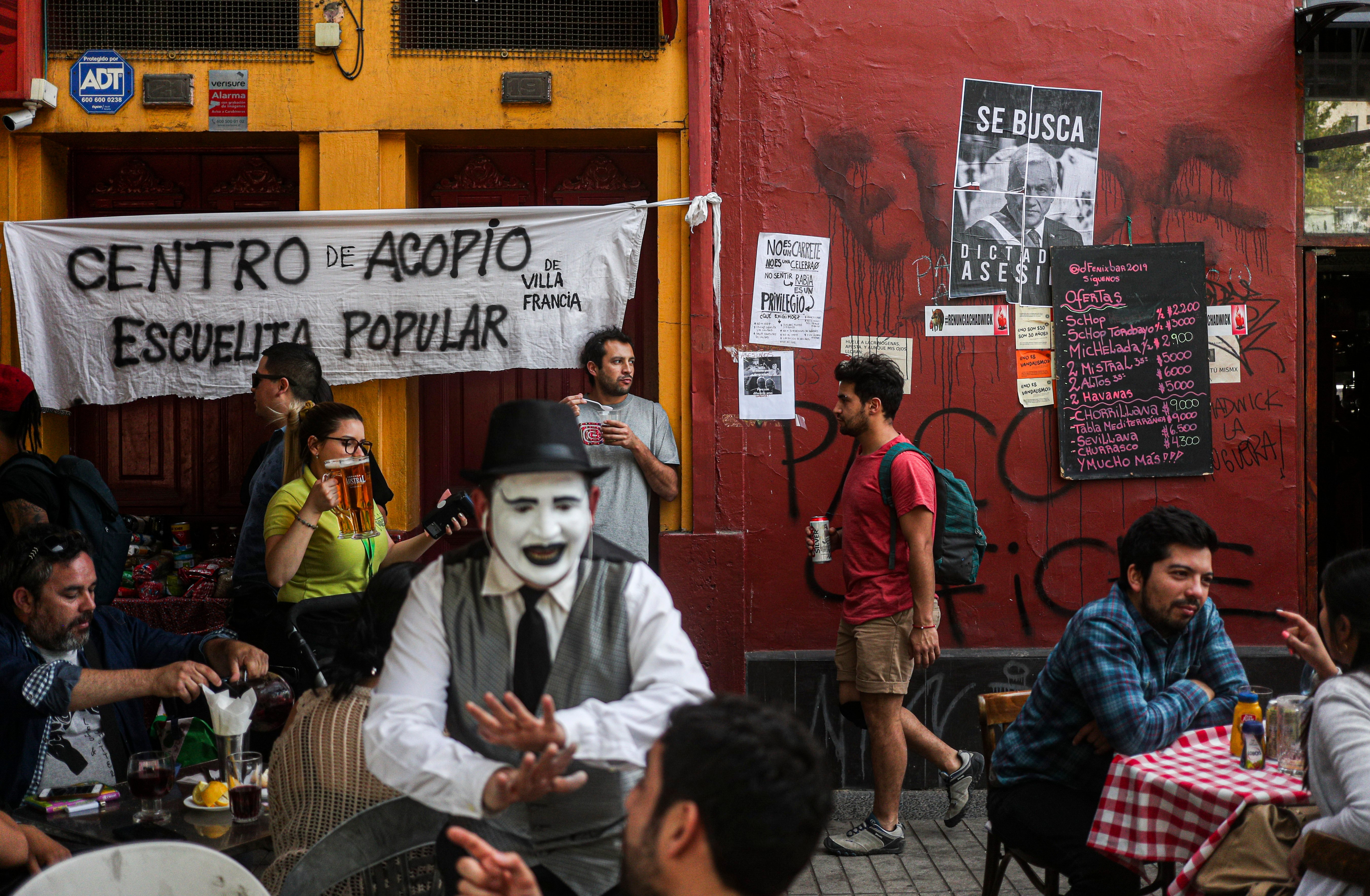 Αντικυβερνητικές διαδηλώσεις στη Χιλή