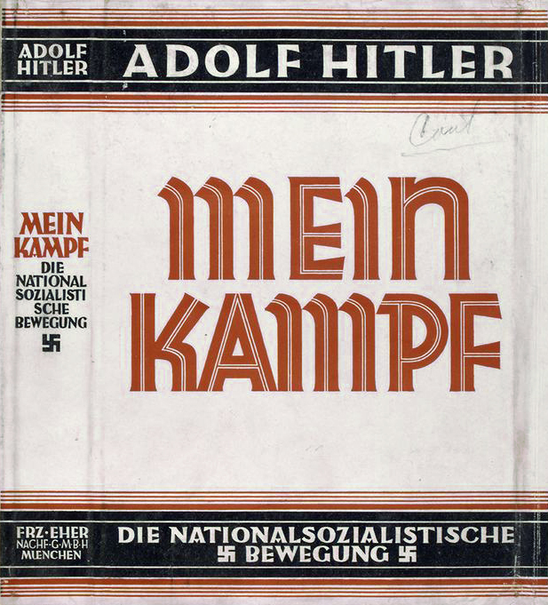 Το μανιφέστο του Χίτλερ «Ο Αγών μου» (πηγή: Wikipedia)