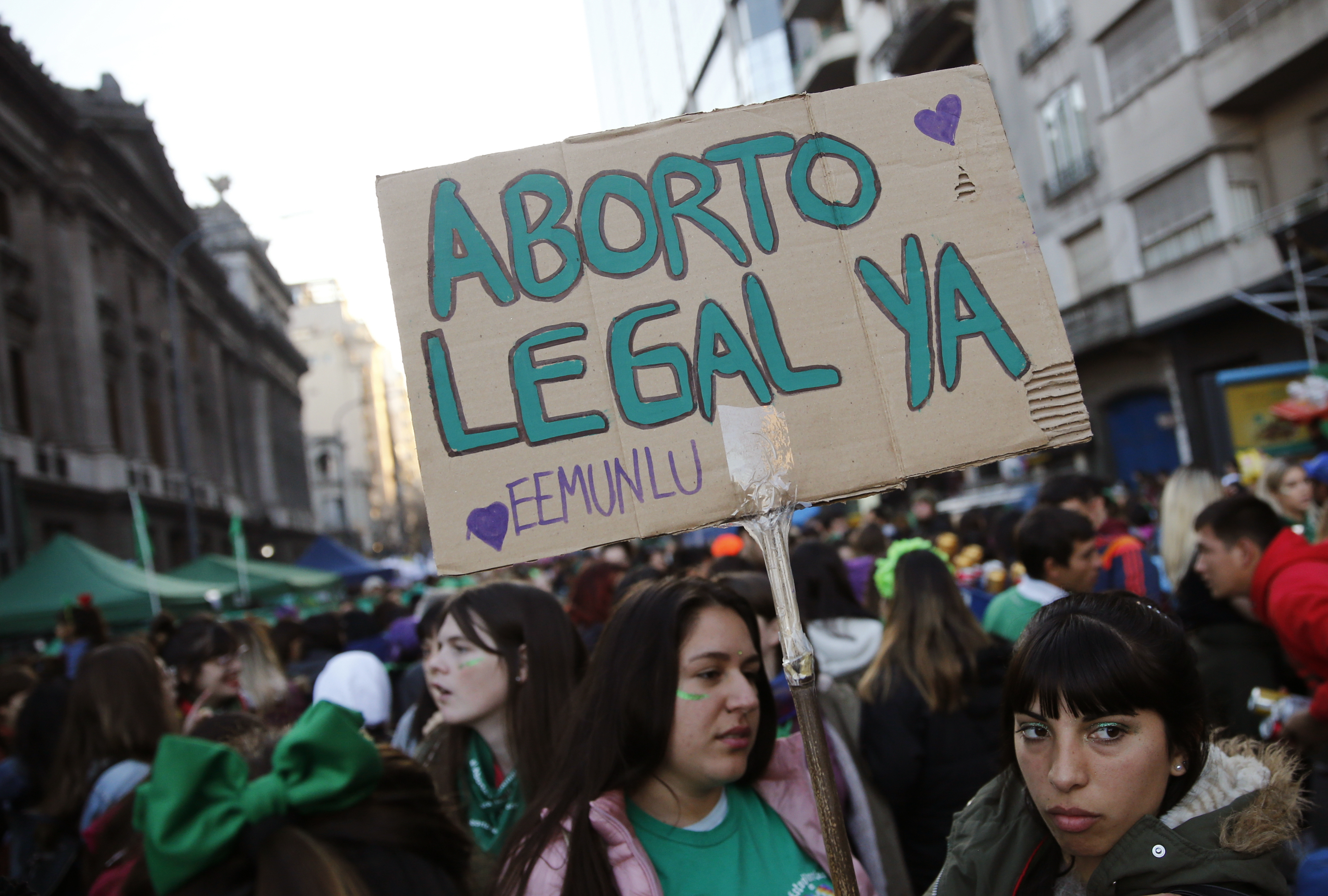 Συγκέντρωση υπέρ των αμβλώσεων στην Αργεντινή/AP Images