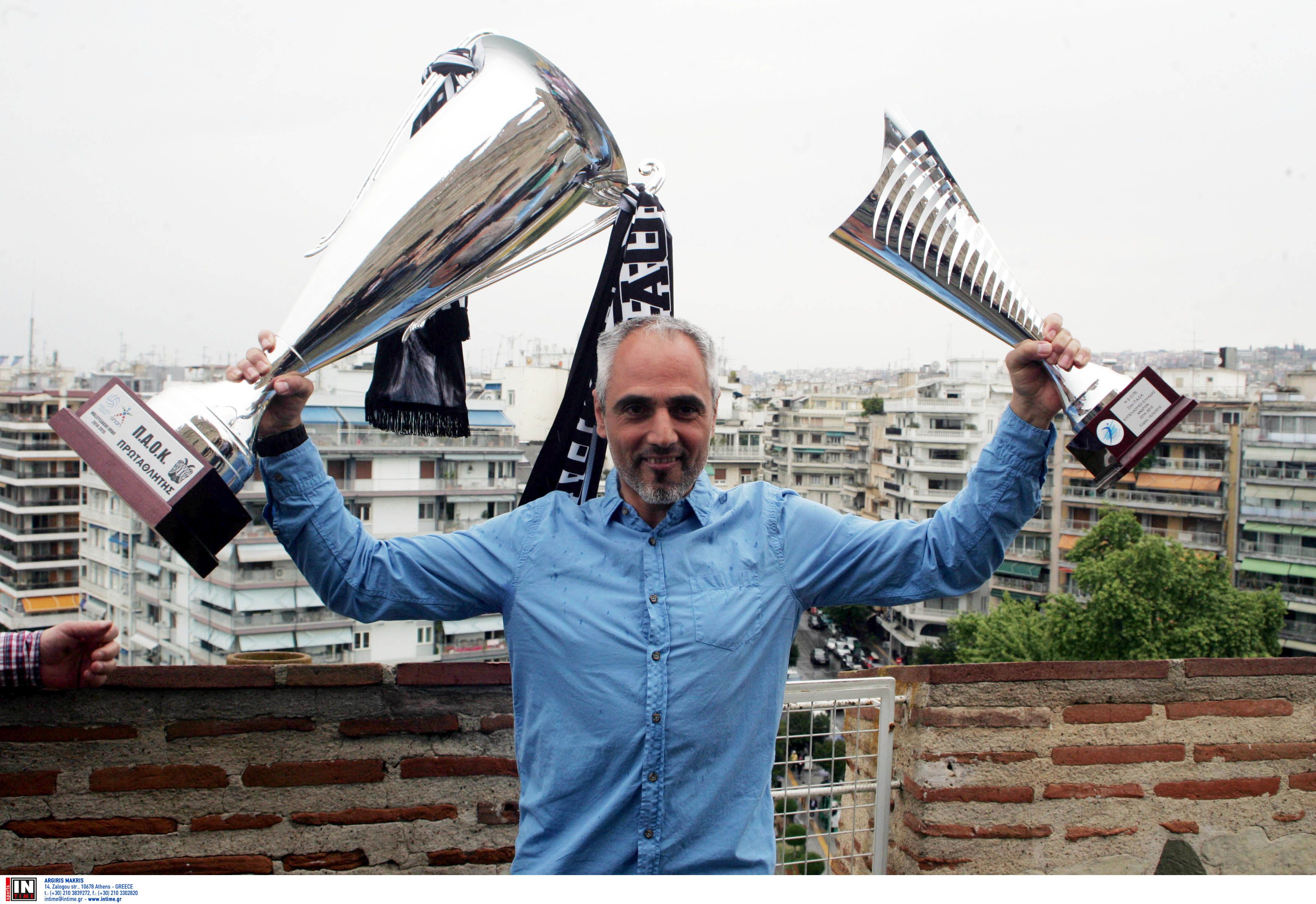 Με τις δύο κούπες του νταμπλ το 2015 στον Λευκό Πύργο