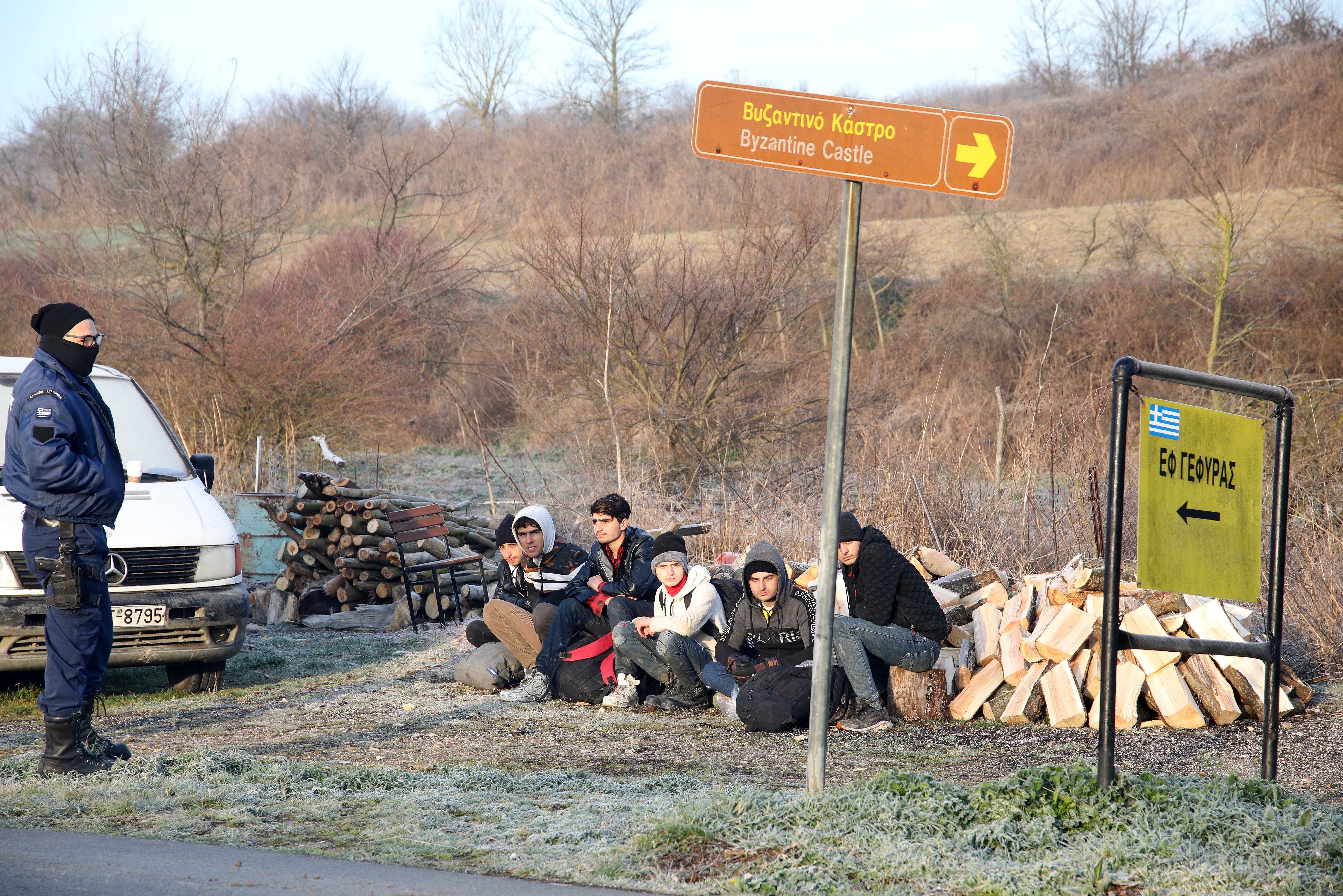 Πρόσφυγες στον Έβρο
