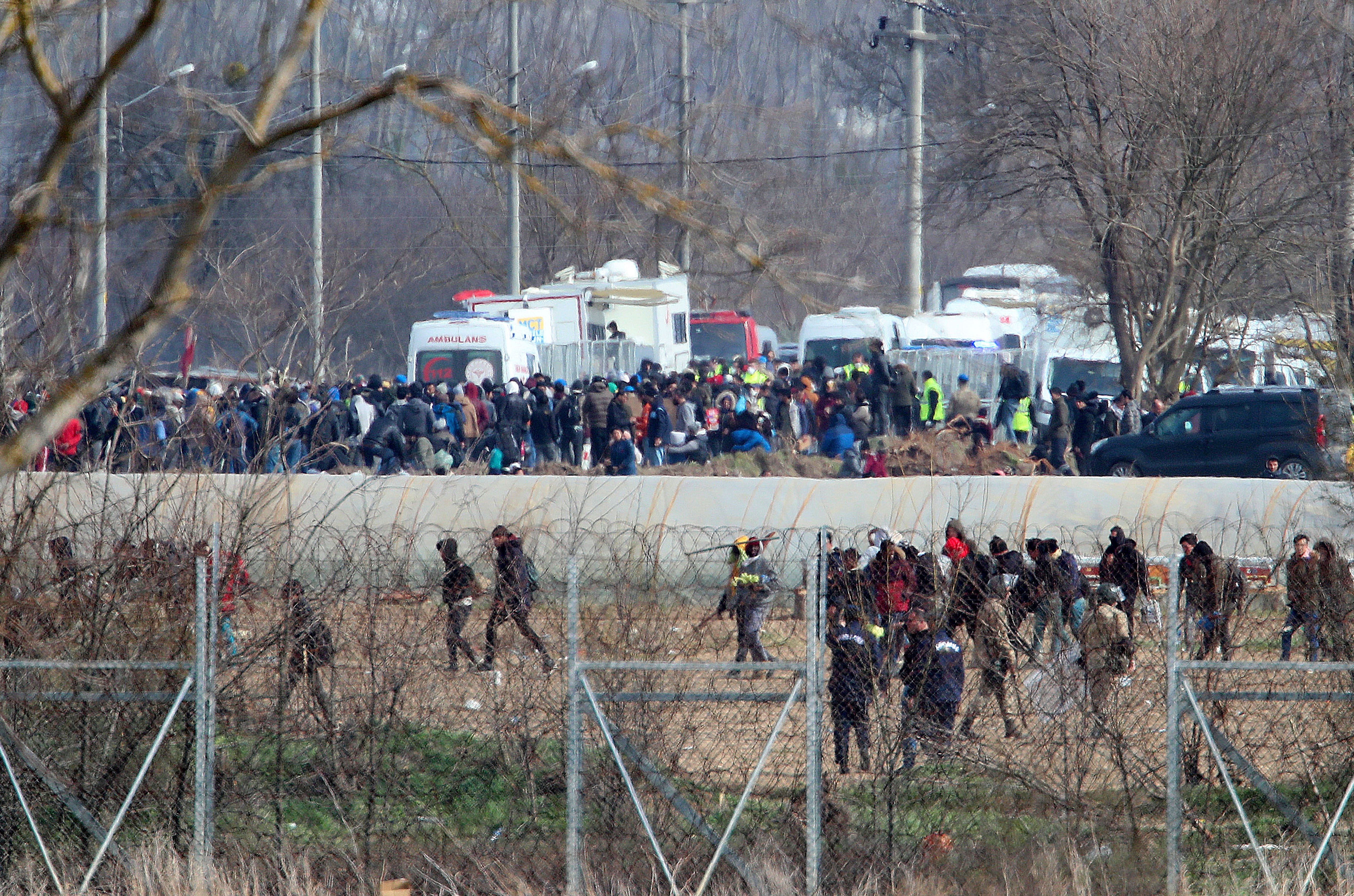 Πρόσφυγες στον Έβρο