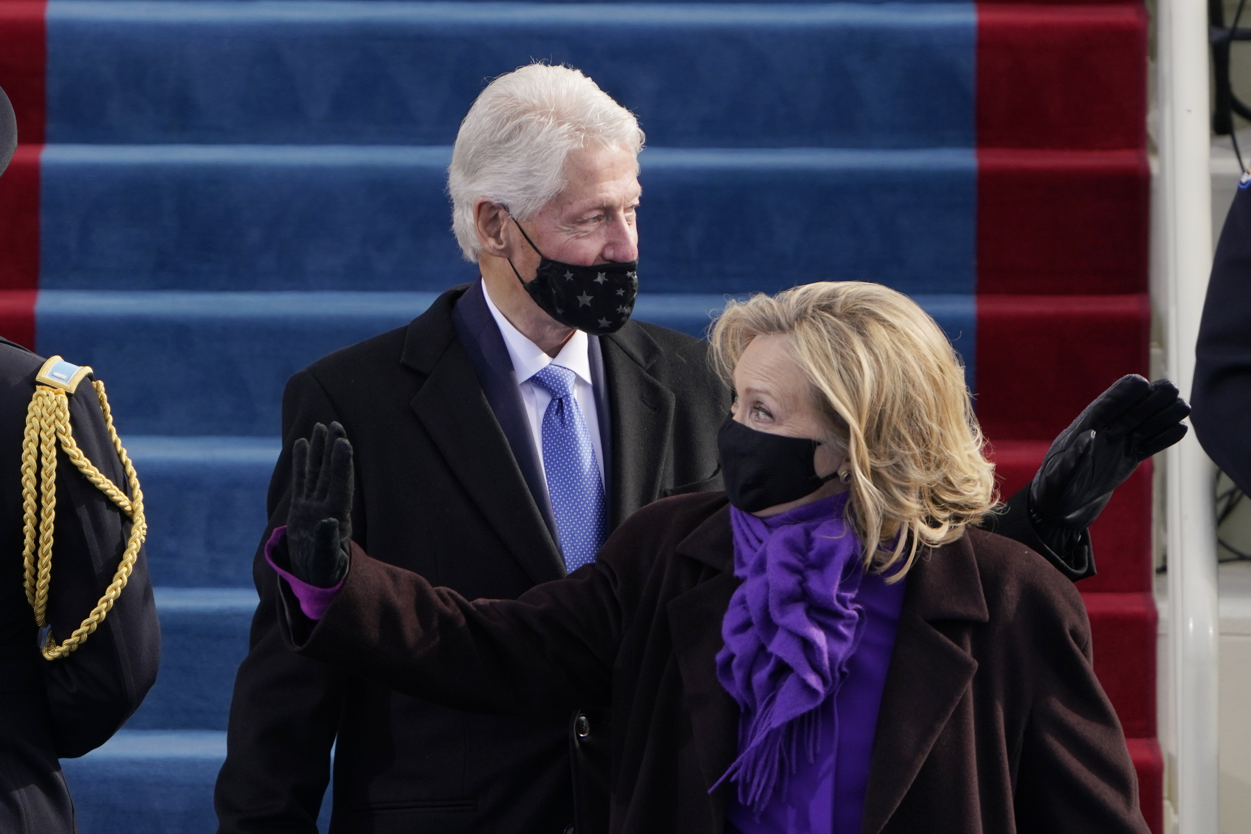 Ο πρώην πρόεδρος των ΗΠΑ, Μπιλ Κλίντον και η σύζυγός του Χίλαρι 