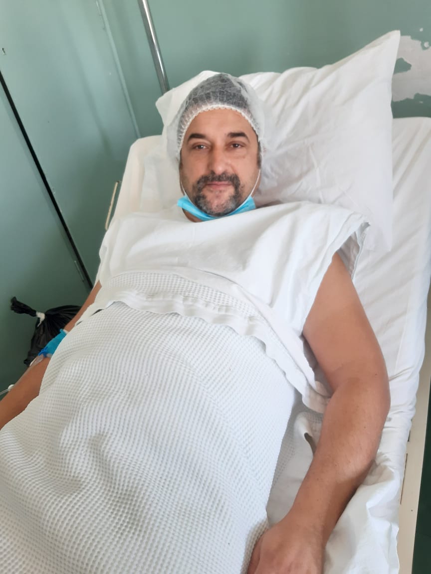 Ο Αχμέτ Κιοσέ Χασάν στο Σισμανόγλειο νοσοκομείο