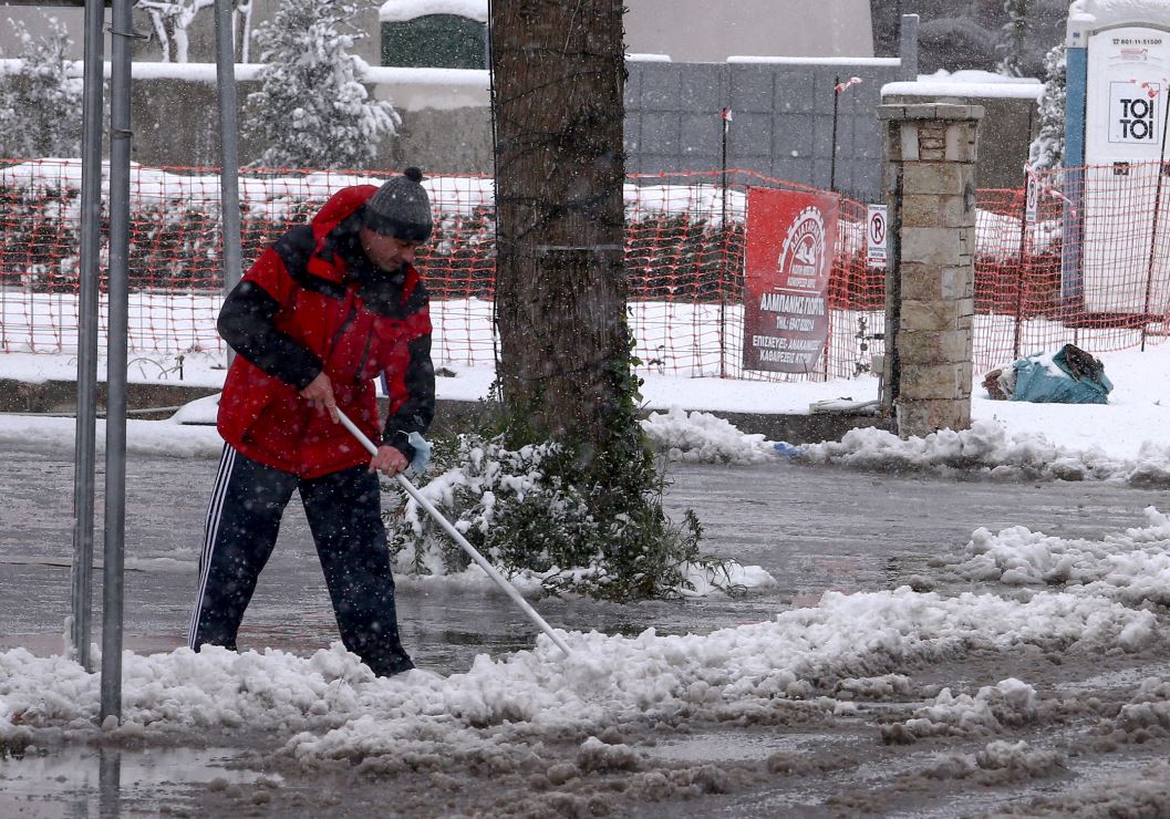 χιόνια στην Αττική