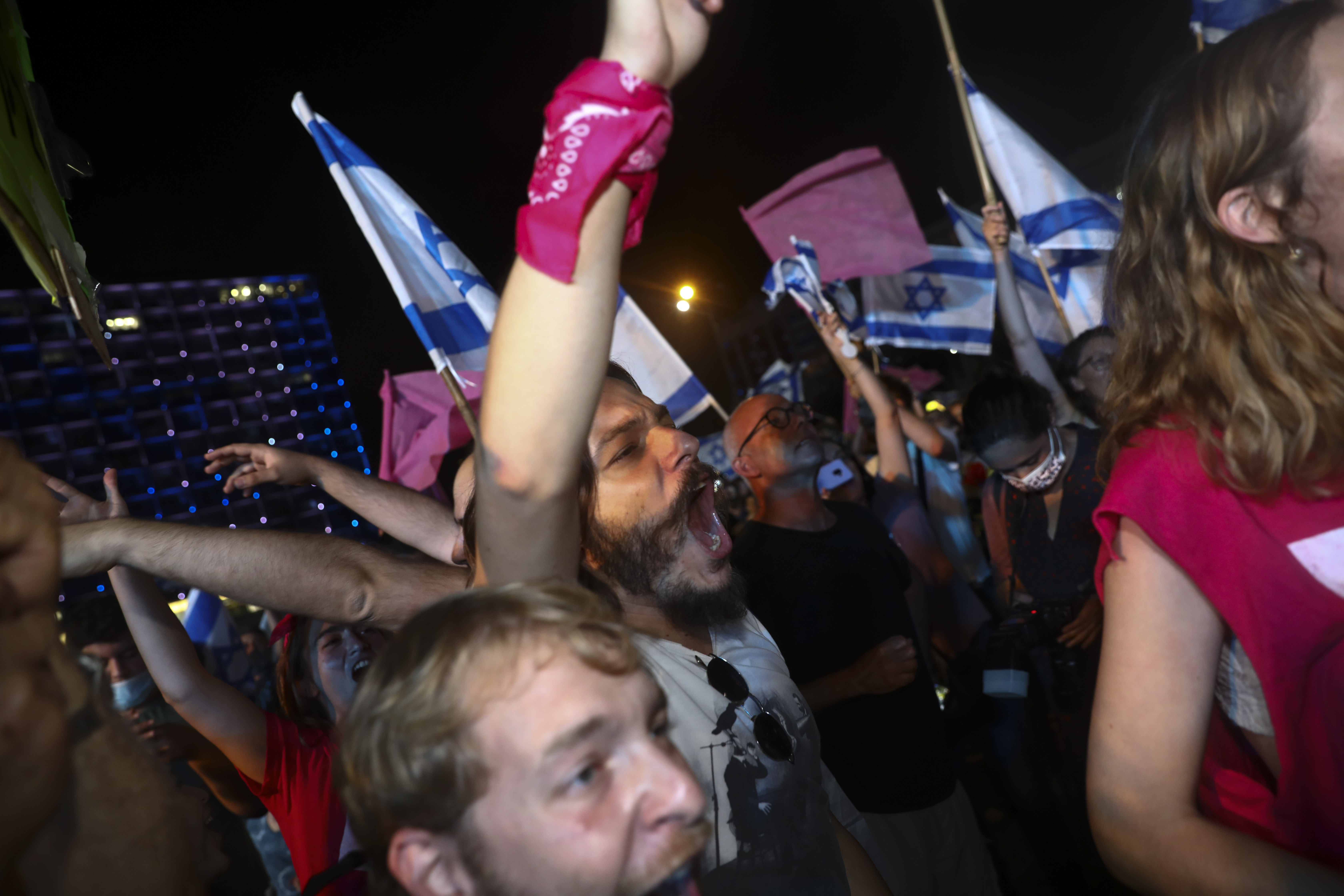 ap21164661538591.jpg πανηγυρισμοί στο Ισραήλ