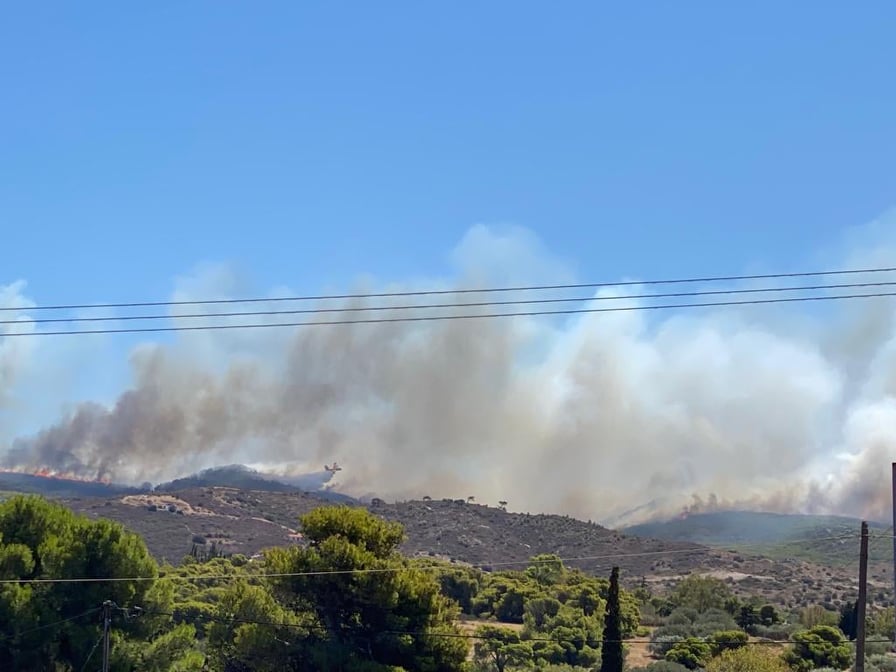 φωτιά Κερατέα