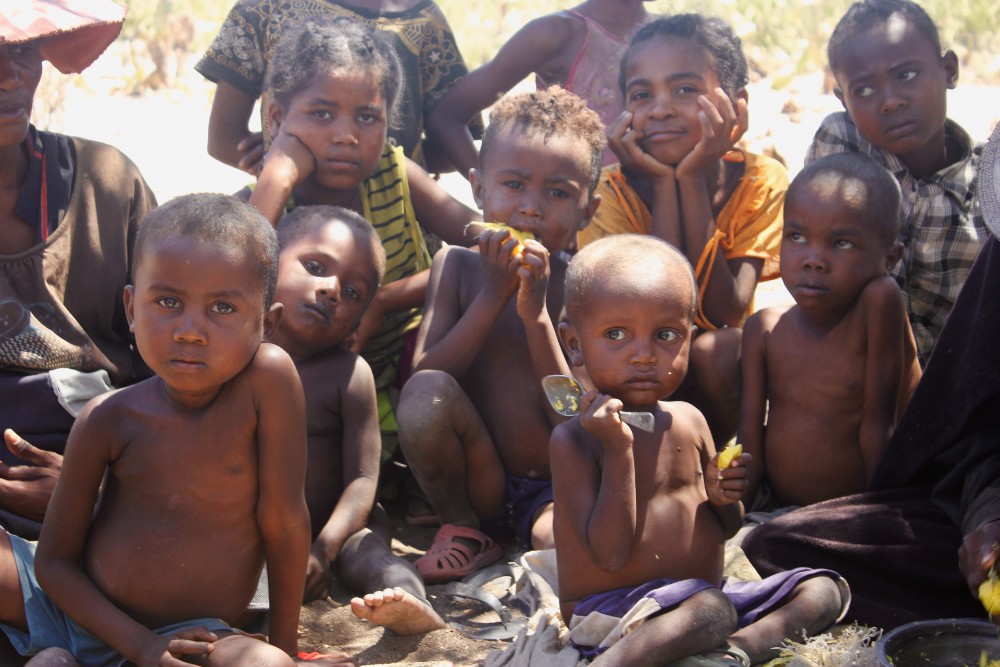 πείνα στη Μαδαγασκάρη
