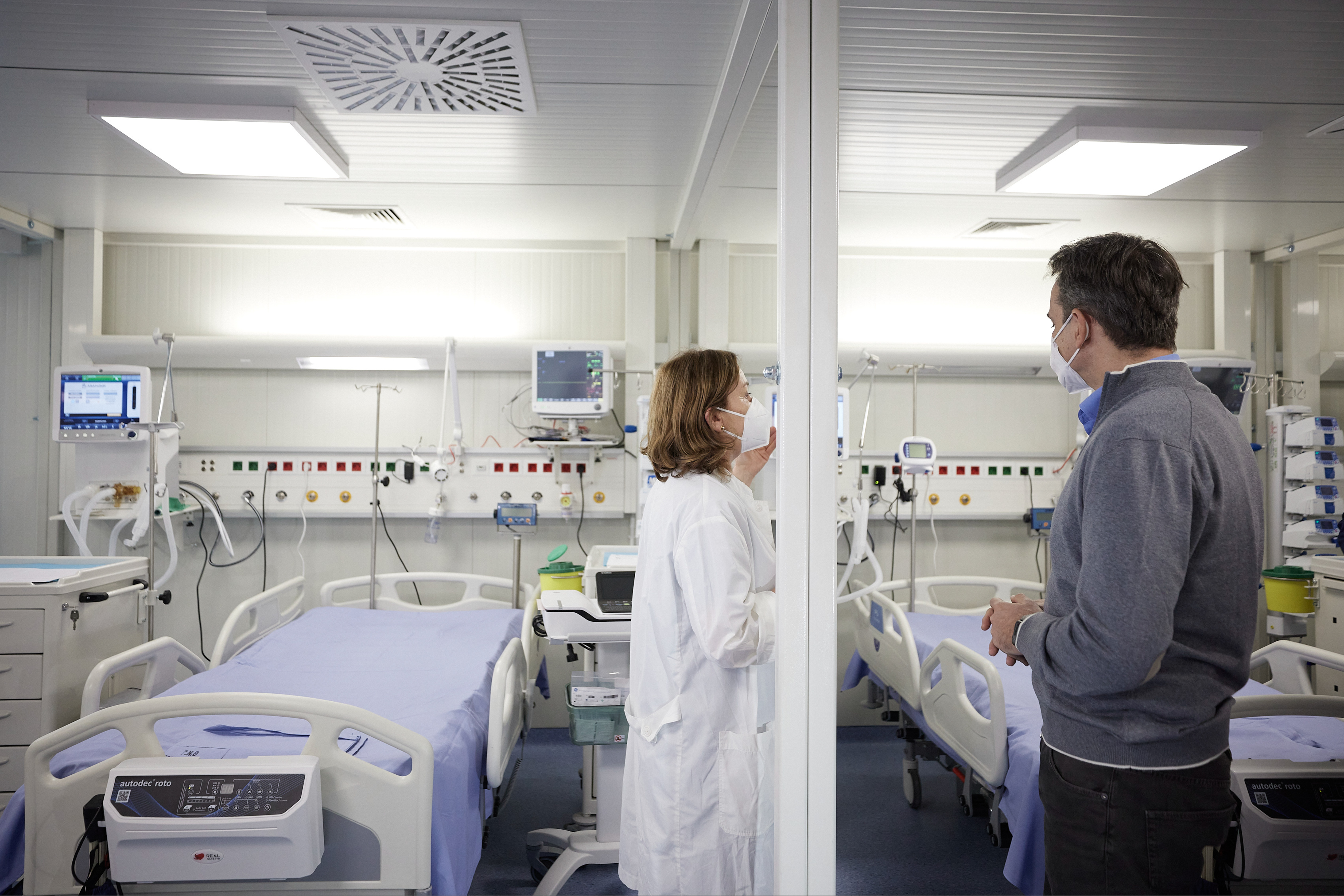 Ανοίγει ο δρόμος για τη λειτουργία των 18 κλινών που δώρισε η Επιτροπή «Ελλάδα 2021» στη Γ' ΜΕΘ του "Γ. Παπανικολάου"