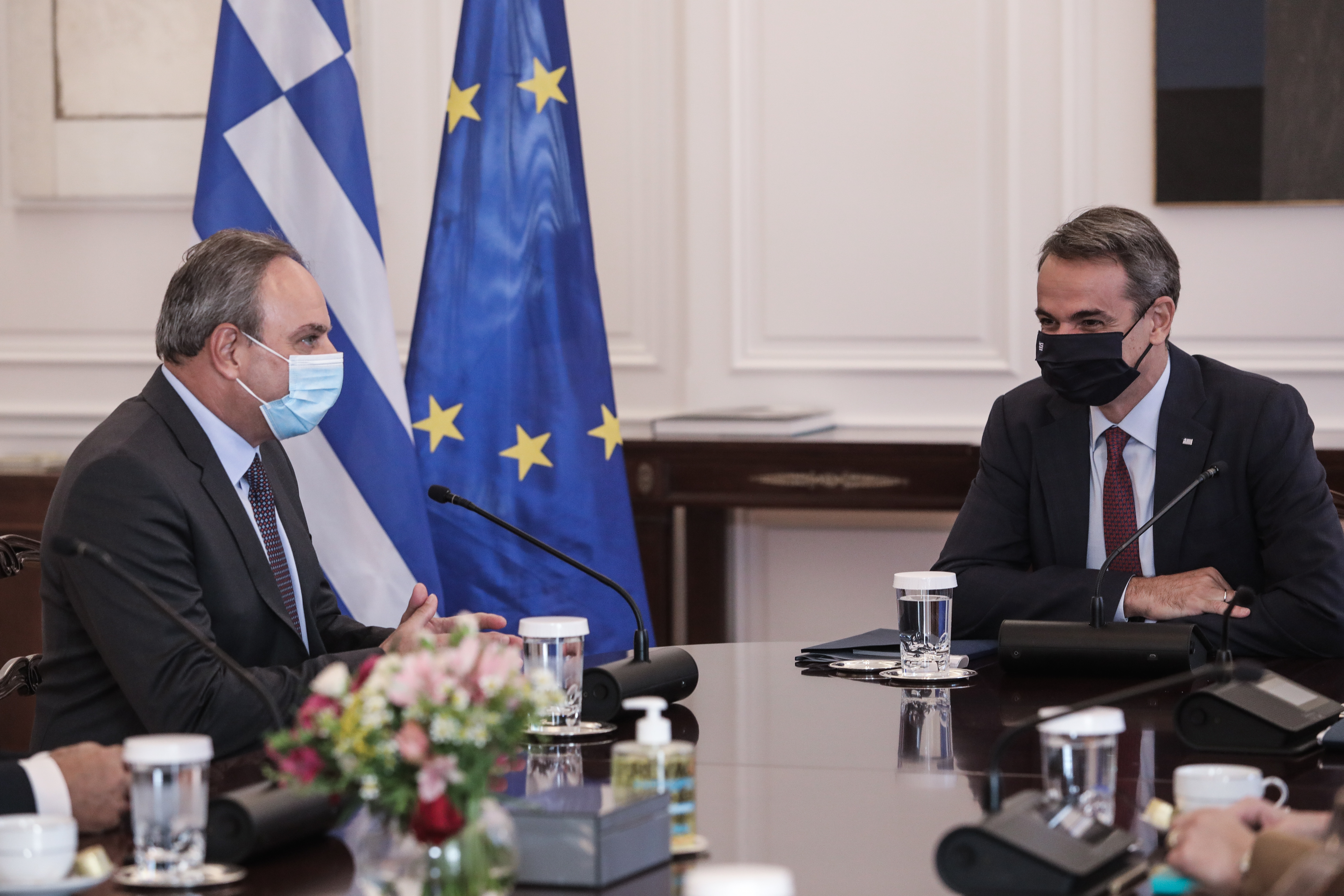 5375623.jpeg Ο Στεφάνου με τον Μητητσοτάκη