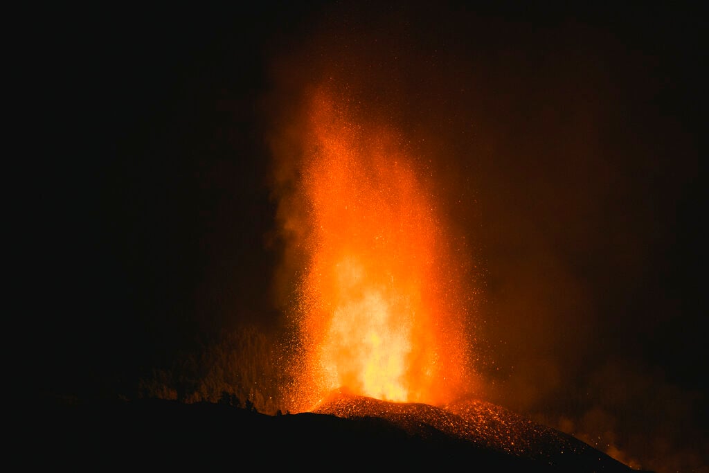 ηφαίστειο, Λα Πάλμα