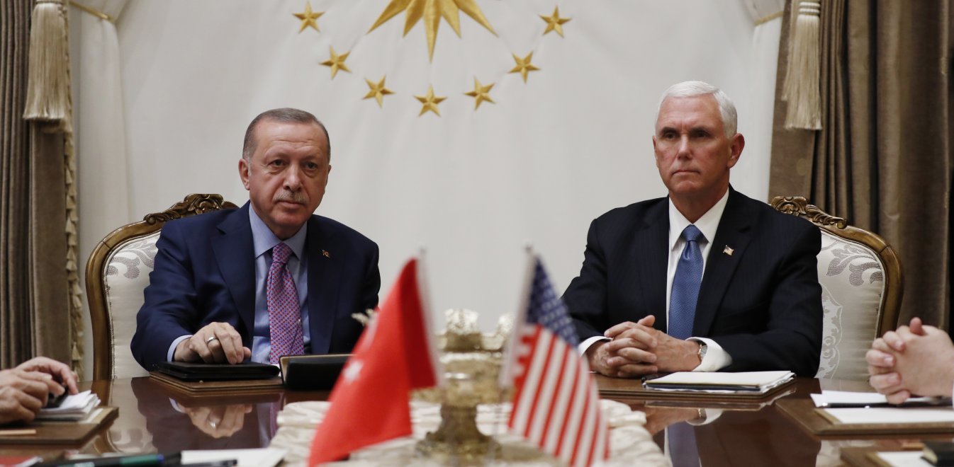 Τουρκία και ΗΠΑ συμφώνησαν την κατάπαυση του πυρός στη Συρία