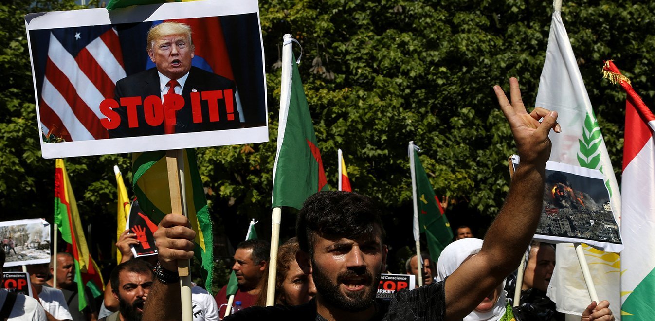 Όχι μόνο ο Ερντογάν, αλλά και ο Τραμπ έχει βάψει τα χέρια του με το αίμα των Κούρδων