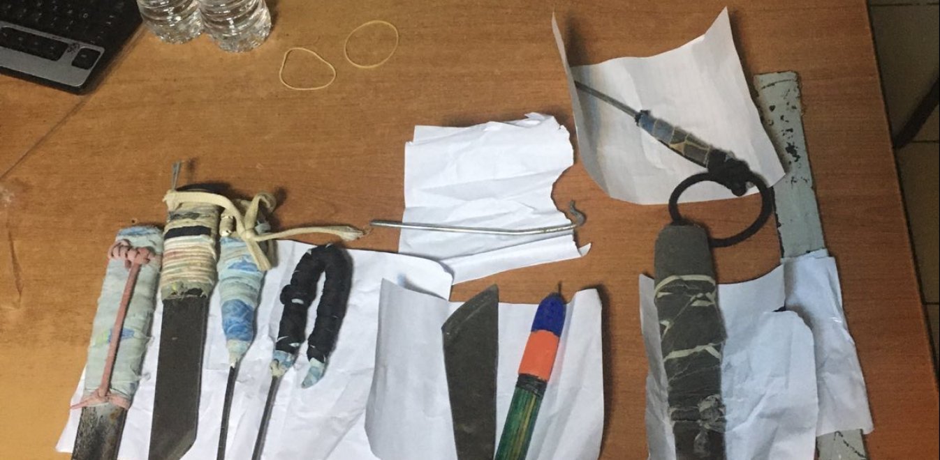 Εφοδος στις φυλακές Δομοκού: Βρέθηκαν αυτοσχέδιες ματσέτες και μαχαίρια
