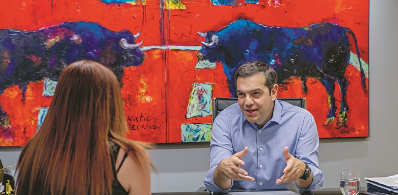 Ο Αλέξης Τσίπρας µιλάει για όλα στο Έθνος της Κυριακής