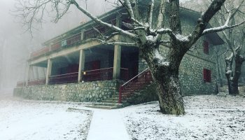 Χιόνια στο όρος Χορτιάτη