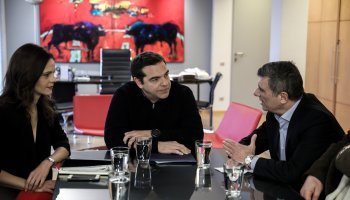 Αλέξης Τσίπρας, εργαζόμενοι, τράπεζες 