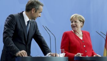 Κυριάκος Μητσοτάκης - Άνγκελα Μέρκελ