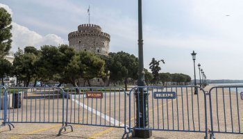 Κλειστή η Νέα Παραλία Θεσσαλονίκης