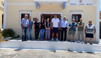 Στο Καστελόριζο ο Βασίλης Κικίλιας