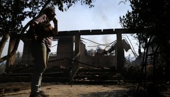 φωτιά, Εύβοια