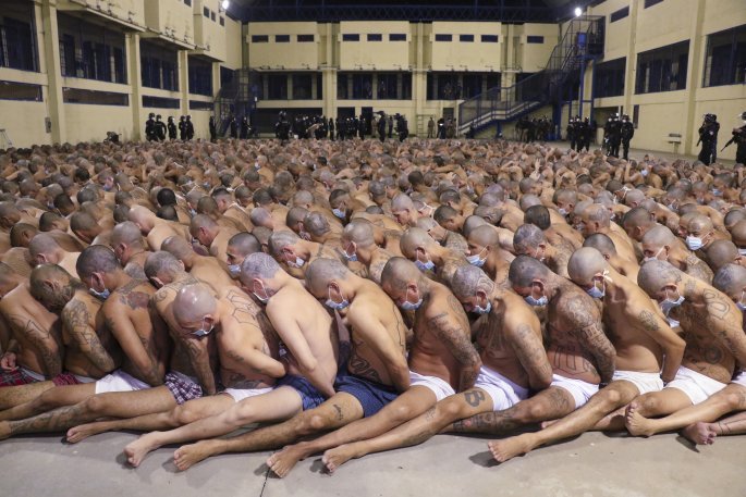 Κρατούμενοι στο Ελ Σαλβαδόρ