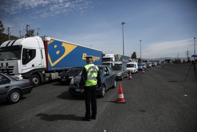 Έλεγχοι της Αστυνομίας σε διερχόμενους οδηγούς