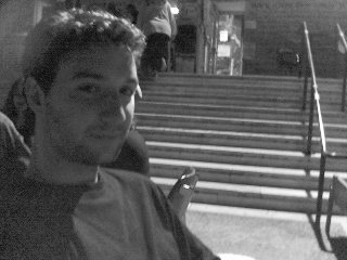 Ο Kristijan Veljanov στο πρώτο του πάρτυ στη Φιλοσοφική (2002/3)