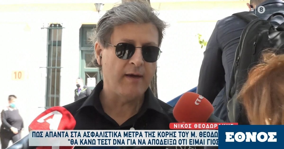 Νίκος Θεοδωράκης: Θα αποδείξω με DNA ότι είμαι γιος του Μίκη Θεοδωράκη – Ασφαλιστικά μέτρα από Μαργαρίτα